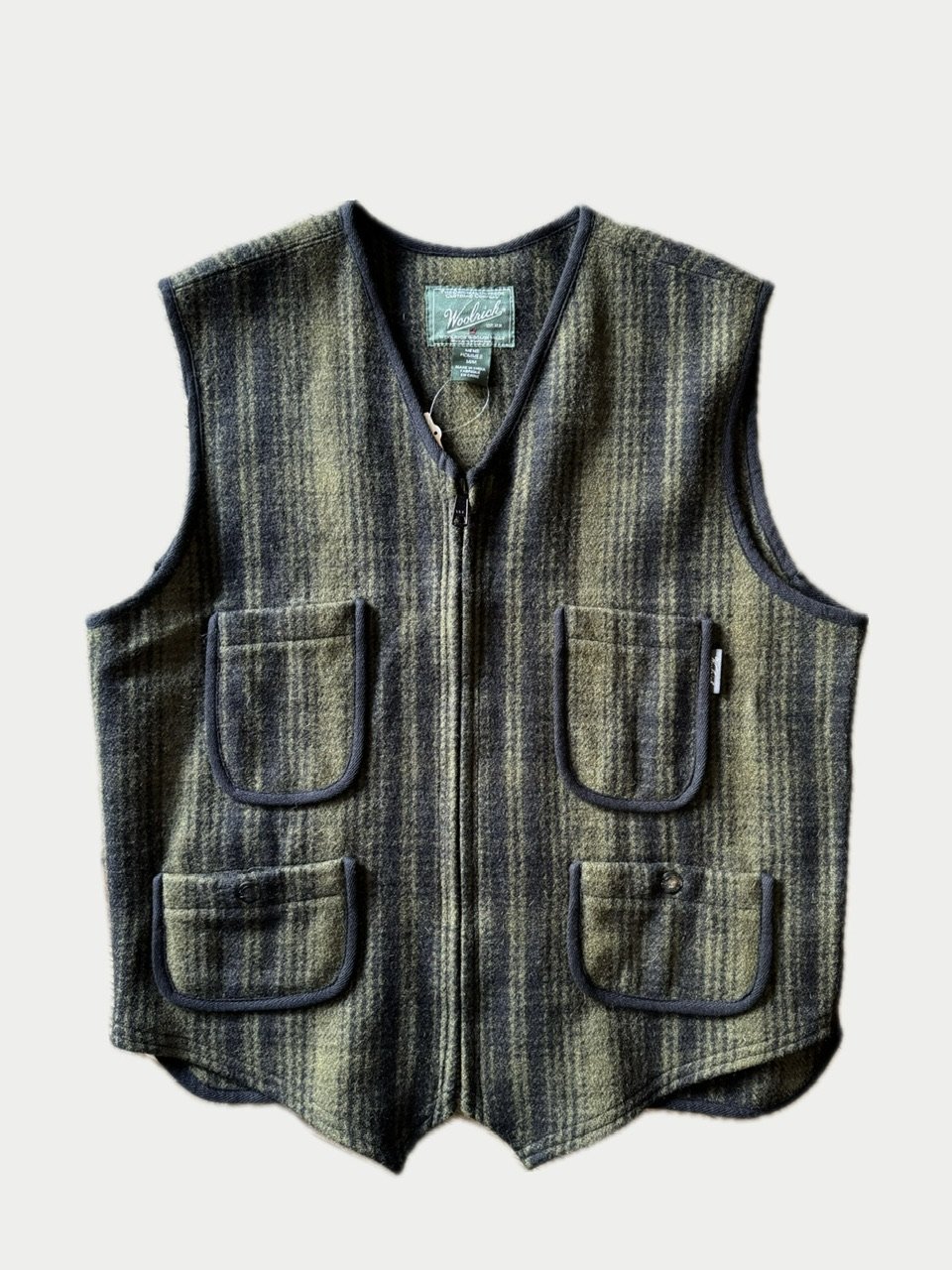 WOOLRICHウールベスト M | CUSTOM FEVER