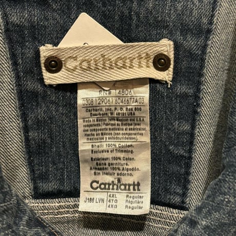 carhartt デニムジャケット