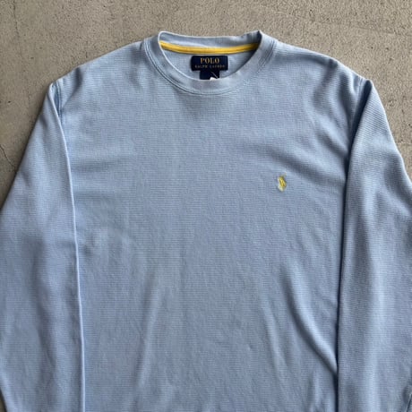 POLO ワンポイントサーマルロンT