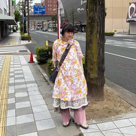 Smart Time 花柄ワンピース