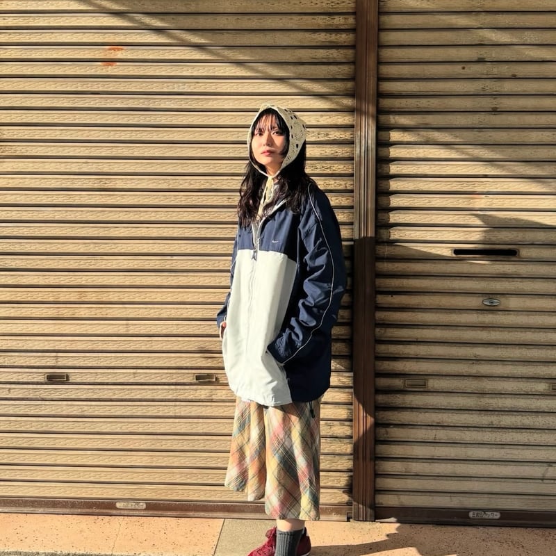 NIKE バイカラーナイロンジャケット | CUSTOM FEVER