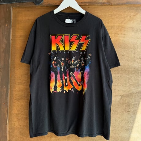 KISS プリントTシャツ