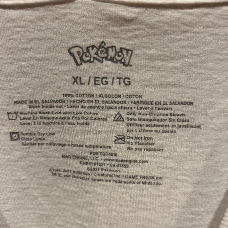 POKEMON ピカチュウTシャツ