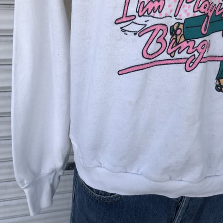 80's 90'sプリントスウェット