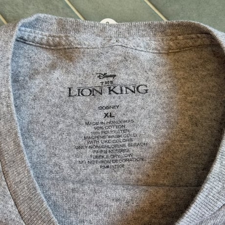 ライオン・キング プリントTシャツ