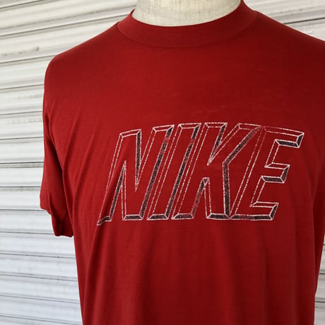 〜90's銀タグNIKE プリントTシャツ L