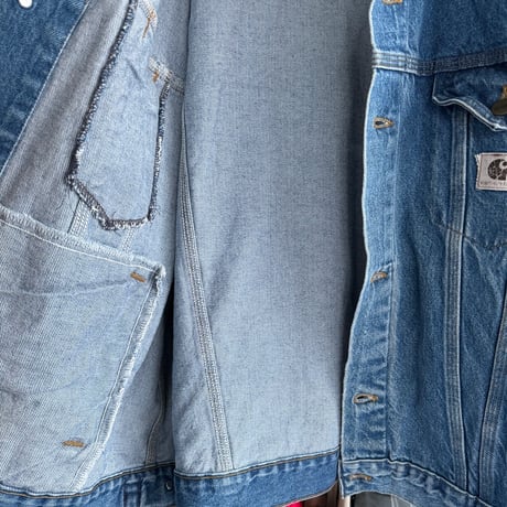 90's-00's USA製Carhartt デニムジャケット XL