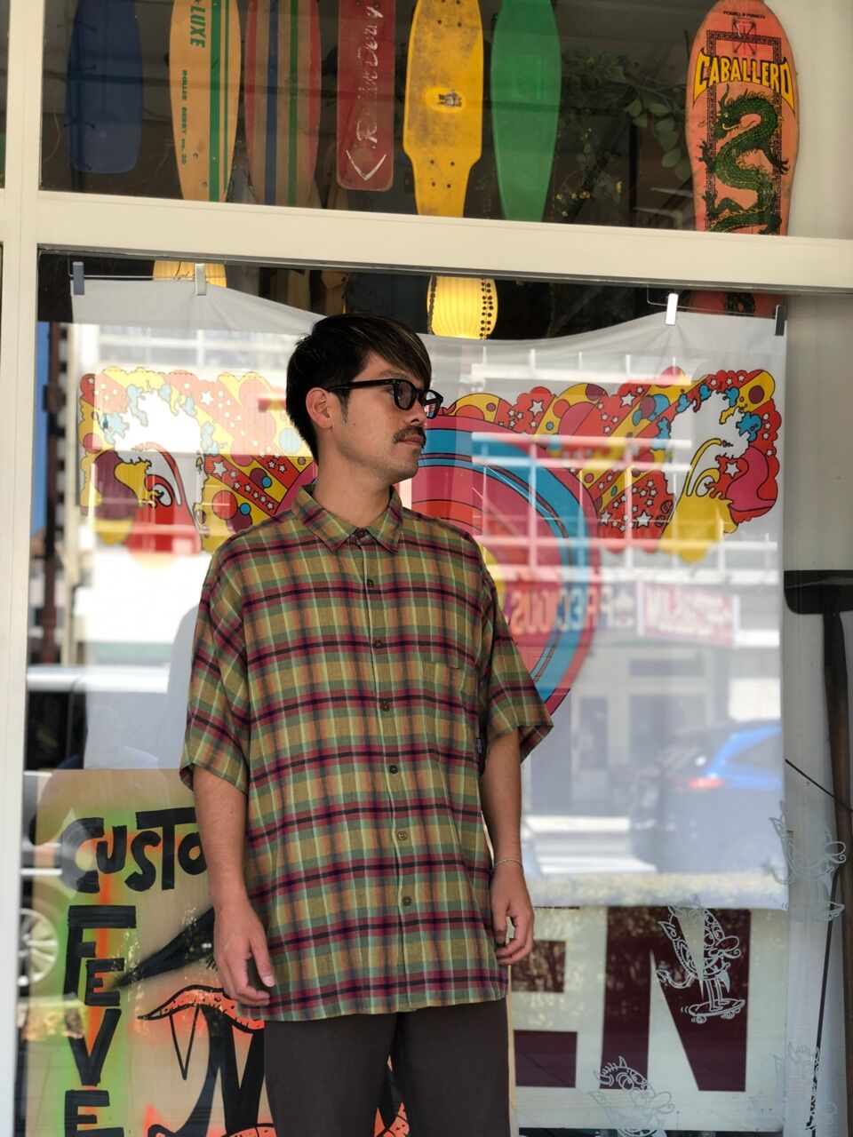 patagonia チェックシャツ XL オーガニックコットン100% Patagonia パタゴニア オーガニックコットンシャツ チェック柄