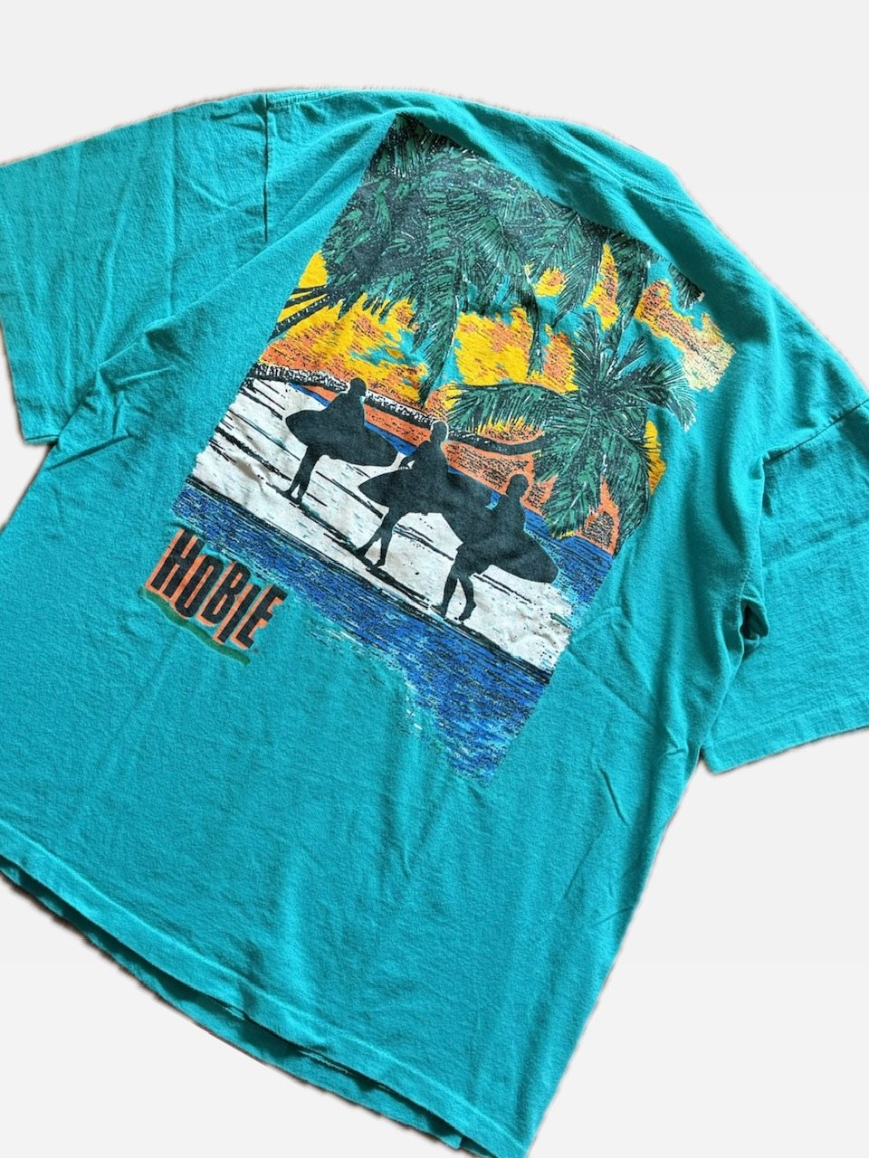 90's HOBIE プリントTシャツ XL | CUSTOM FEVER