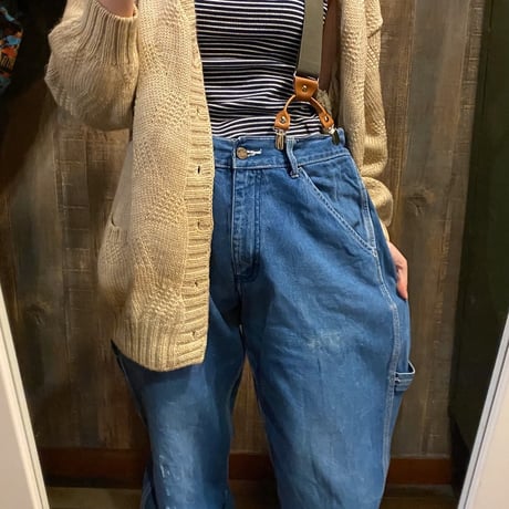 ダメージペインターパンツ