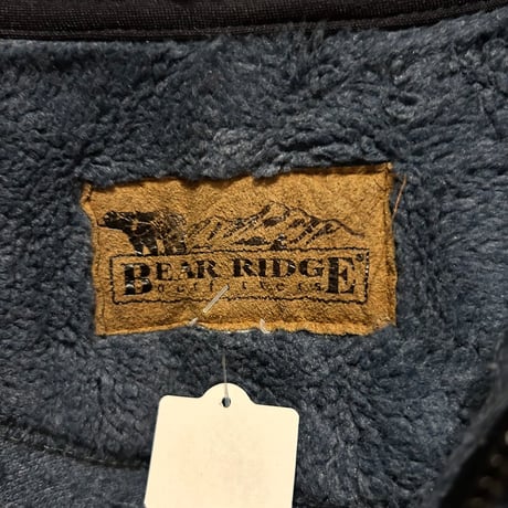 USA製 BEAR RIDGE ウマ柄 ボアジャケット