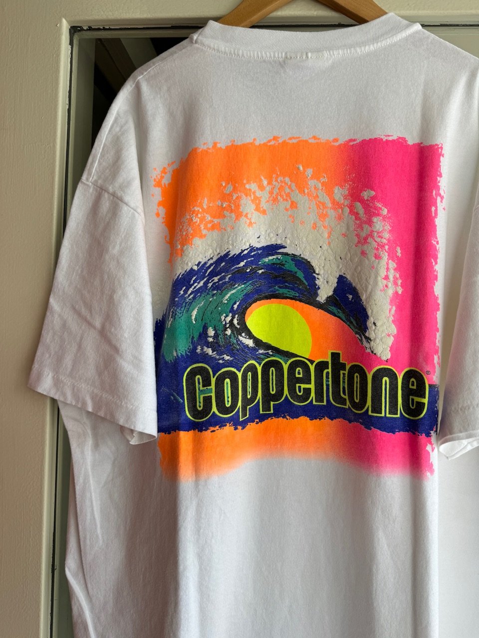 つ*ん様 企業系 coppertone コパトーン Tシャツ USA製 Coppertone 50 Years Tシャツ コパトーン 企業 - メルカリ