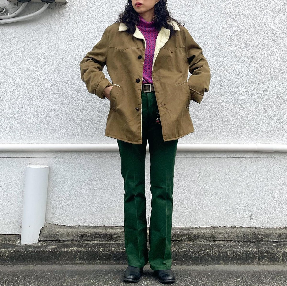 70s sears ランチコート　ヴィンテージ　ウール　ダッフルコート fit=scale-down,w=1200