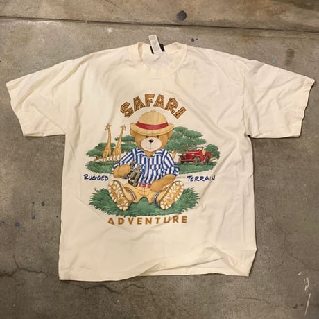 サファリアドベンチャーくま君Tシャツ