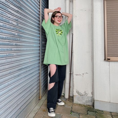 【NOS】USA製ビッグプリントTシャツ