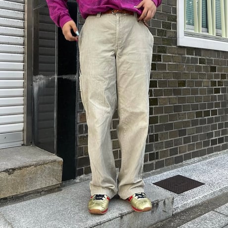 細畝コーデュロイ ペインターパンツ（30×32）
