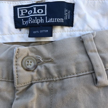 Polo by Ralph Lauren チノパン W34×L29 ベージュ