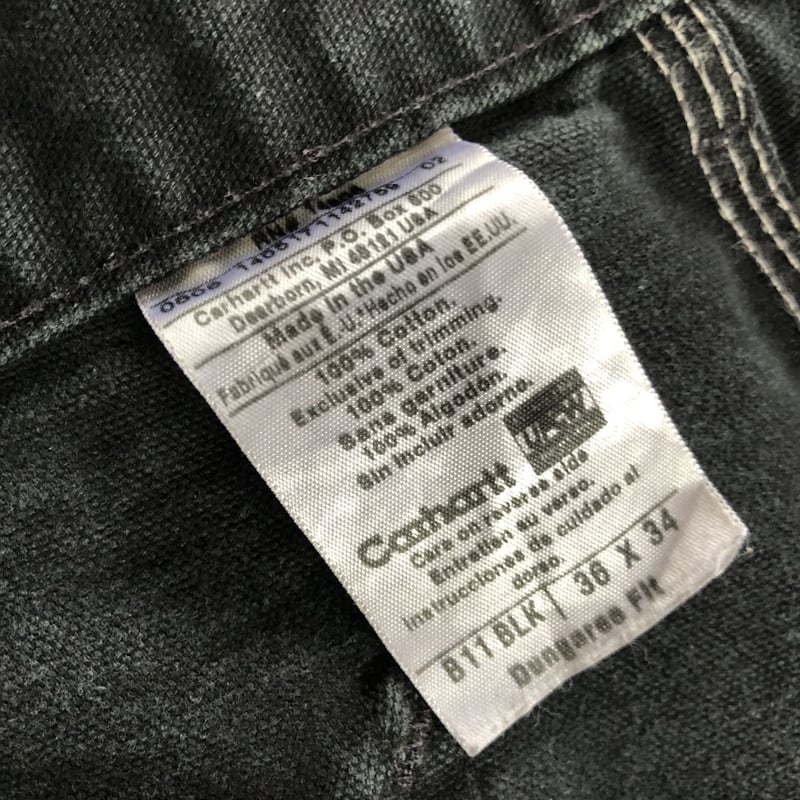 Y*A様 Carhartt ワークパンツ　USA製　W36×L34 USA製カーハート ダック地ペインターパンツW36 L34 | CUSTOM FEVER