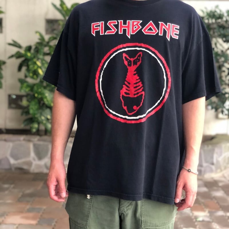 S*N様 90s USA製　Fishbone　バンド Tシャツ　音楽　フェード 00's FISHBONE バンドT | CUSTOM FEVER