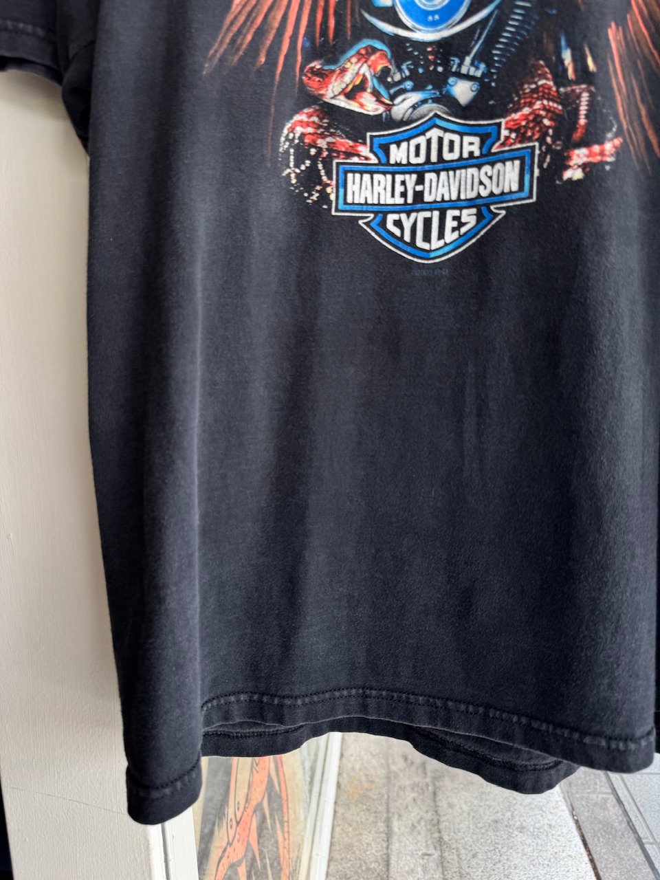 00's USA製 HARLEY DAVIDSON プリントTシャツ L | CUSTOM F