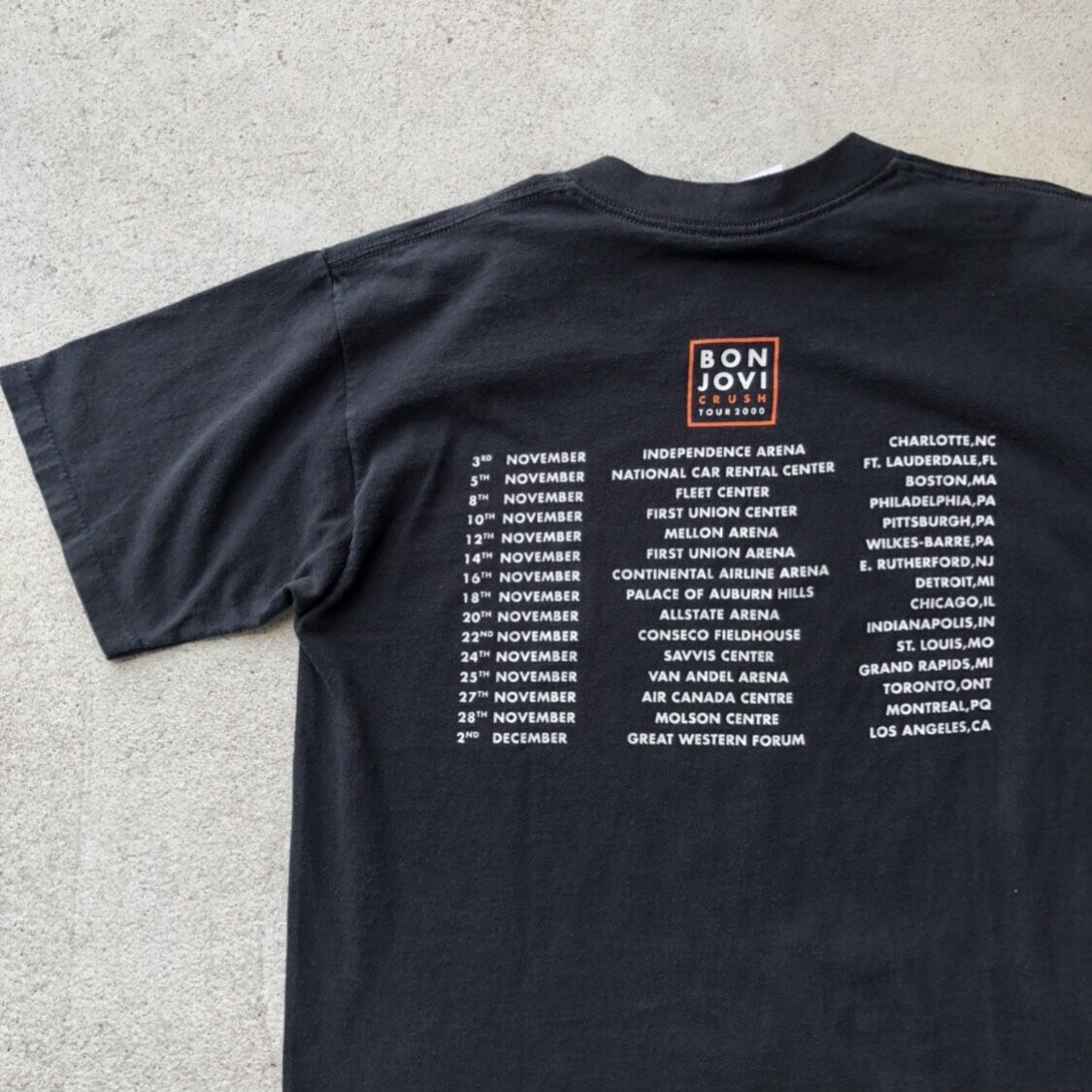 2000 BON JOVI ツアーT | CUSTOM FEVER