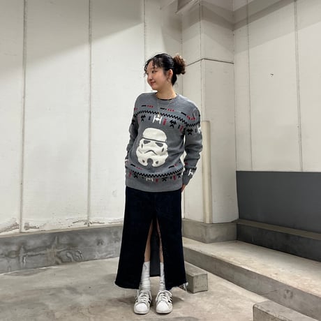 STAR WARS ストームトルーパー　クリスマスニット