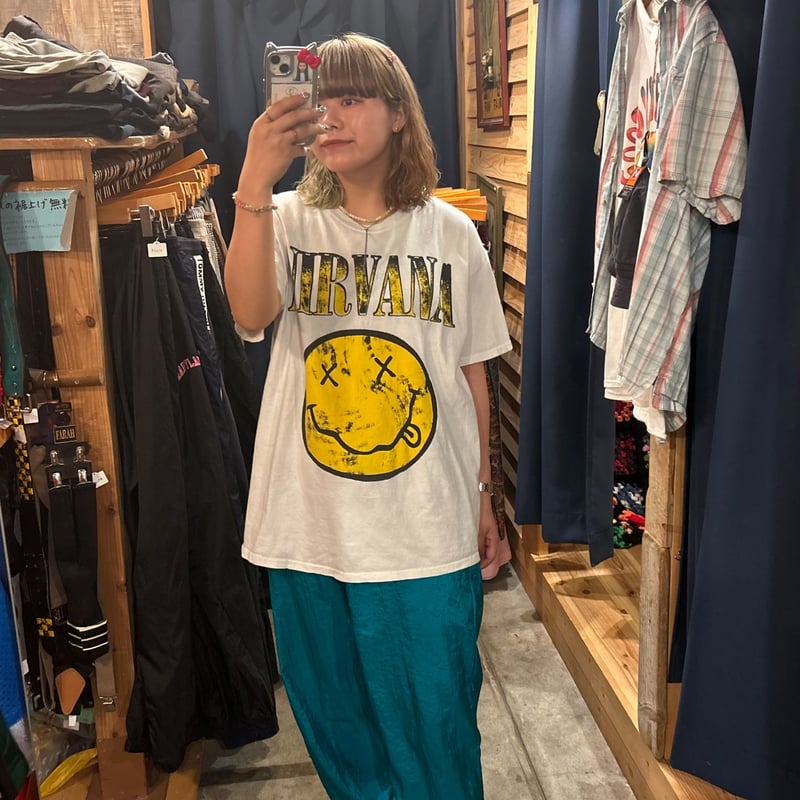 NIRVANA スマイルTシャツ | CUSTOM FEVER NIRVANA スマイルTシャツ | CUSTOM FEVER