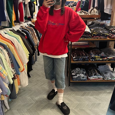 90s Disney ロゴスウェット