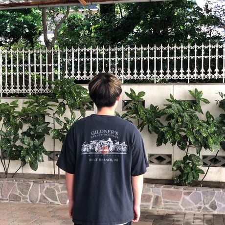 HARLEY DAVIDSON プリントT