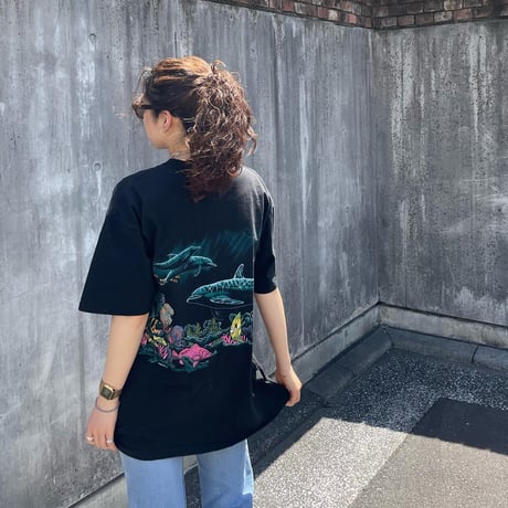 ㅤㅤㅤㅤㅤㅤㅤㅤㅤㅤㅤㅤUSA製海の生きものTシャツ