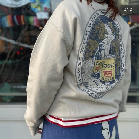 Coors Banquet Beer両面プリントスウェット