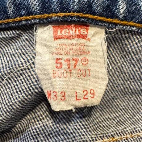 USA製90年代Levi's 517 W33×L29