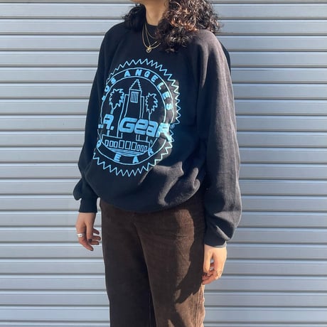 USA製L.A.Gearラグランスウェット