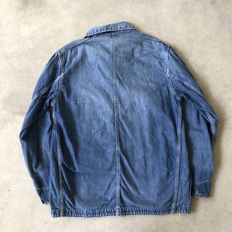 USA製  SANFORIZED デニムカバーオール