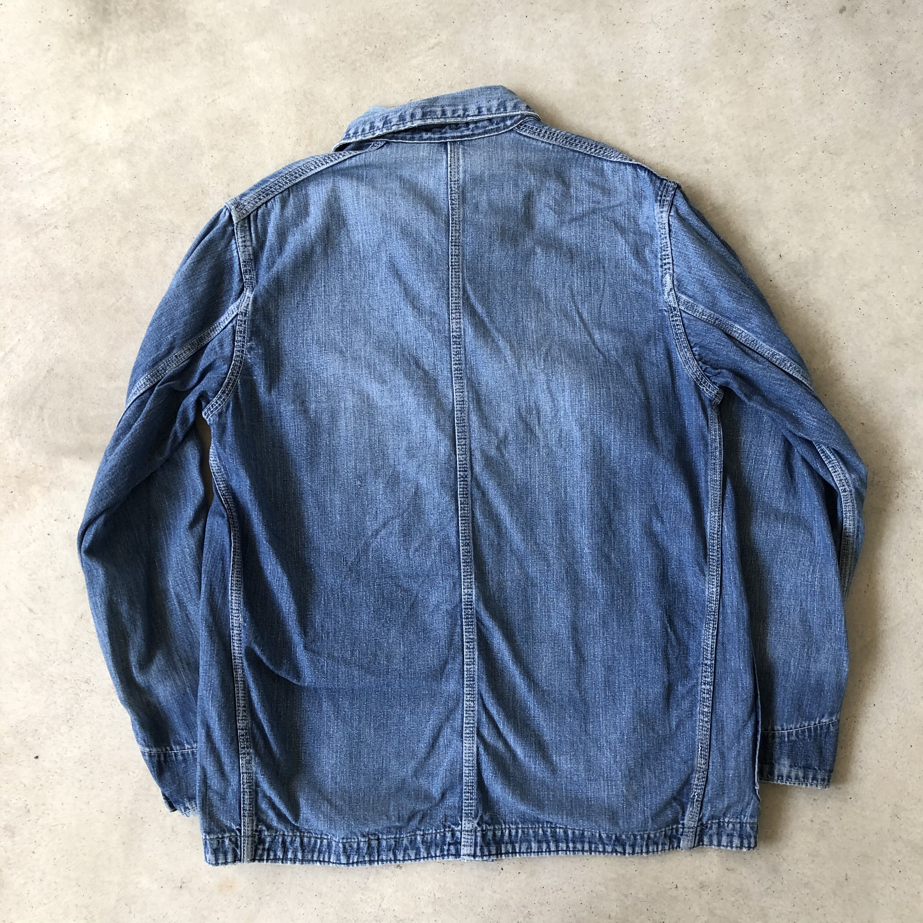 USA製 SANFORIZED デニムカバーオール | CUSTOM FEVER