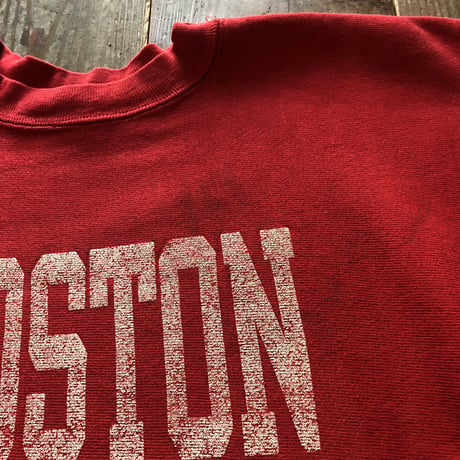 80's〜90'sUSA製BOSTON UNIVERSITYチャンピオンリバースウィーブXL