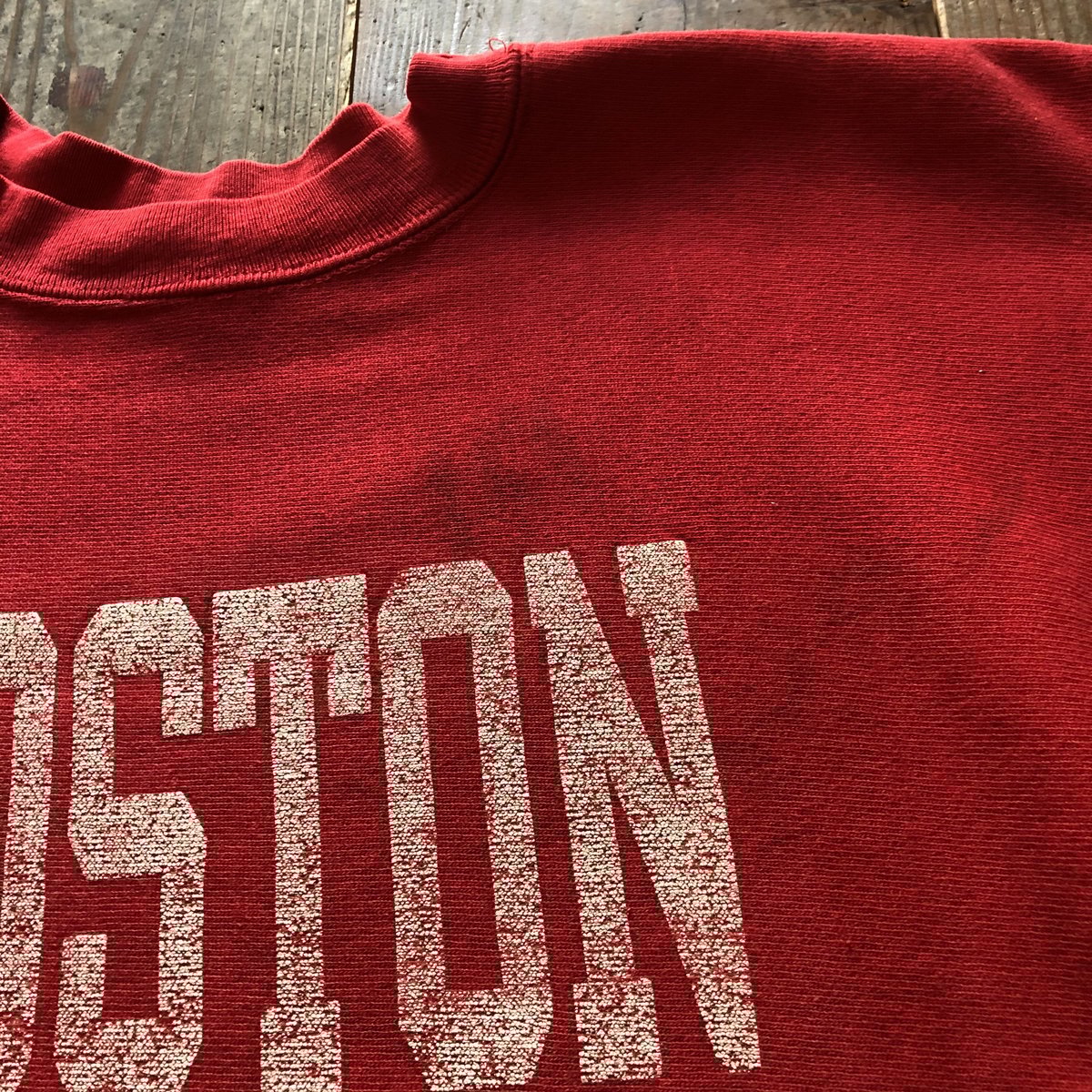 80's〜90'sUSA製BOSTON UNIVERSITYチャンピオンリバースウィーブXL