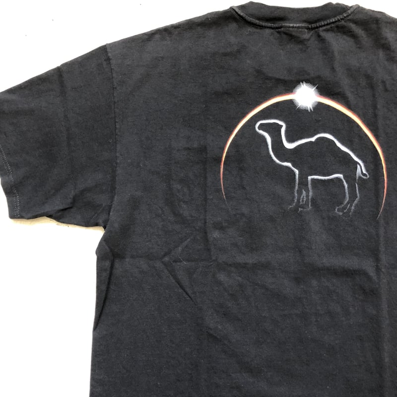 CAMEL ポケ付きTシャツ 黒XL | CUSTOM FEVER