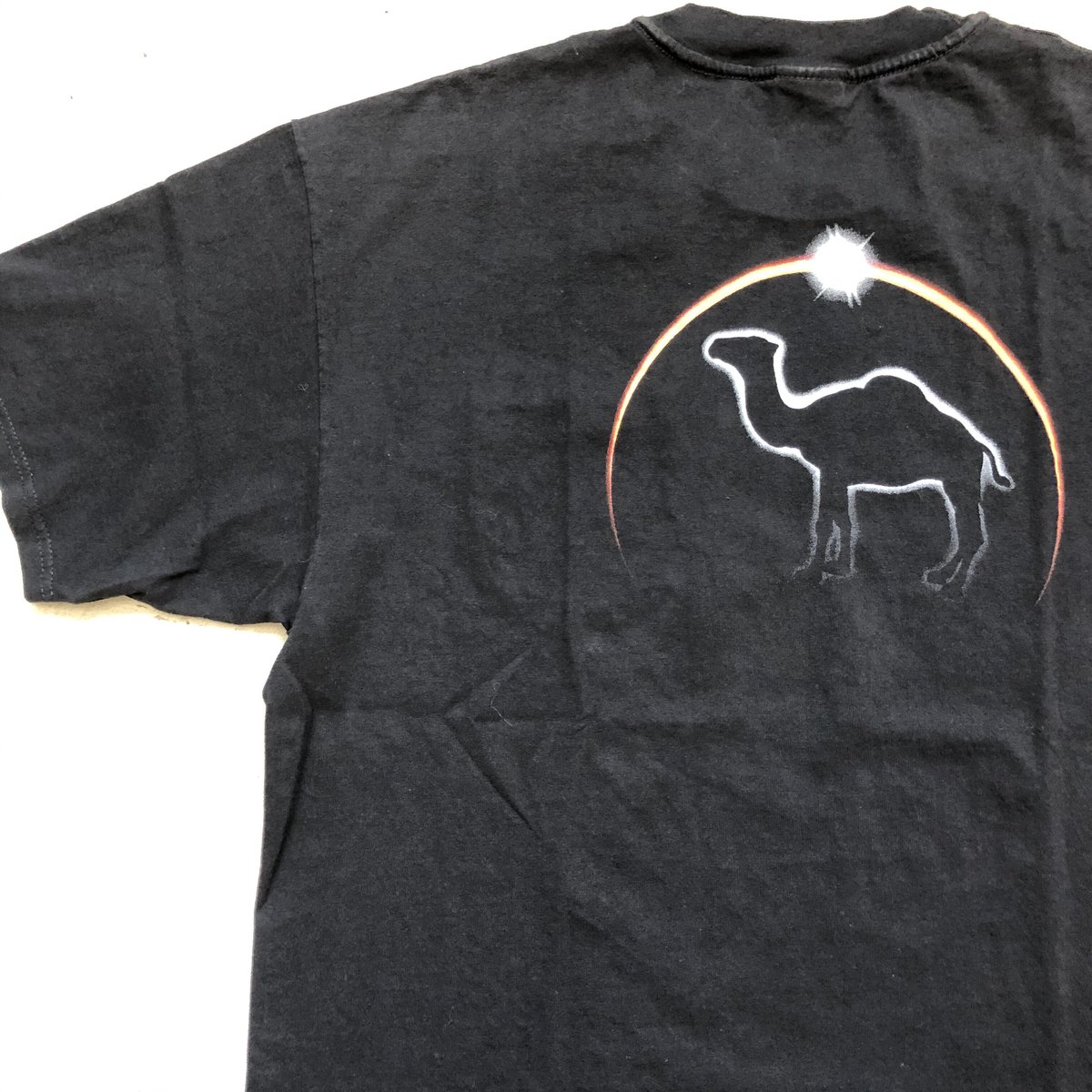 CAMEL ポケ付きTシャツ 黒XL | CUSTOM FEVER