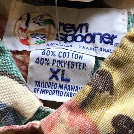 90年代〜reyn spooner プルオーバーBDシャツ XL