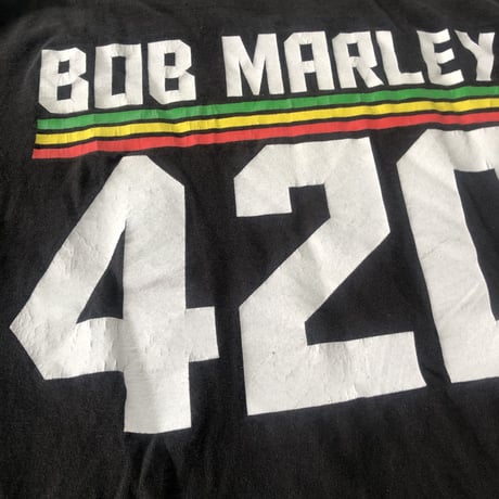Bob Marley T プリント  L