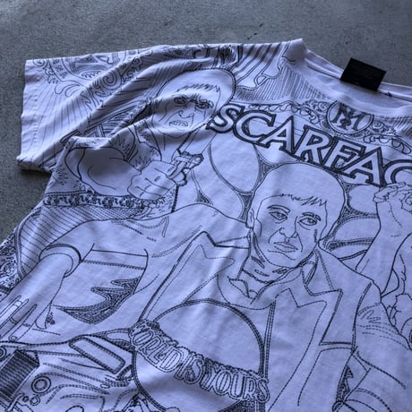 SCAR FACE プリントTシャツ