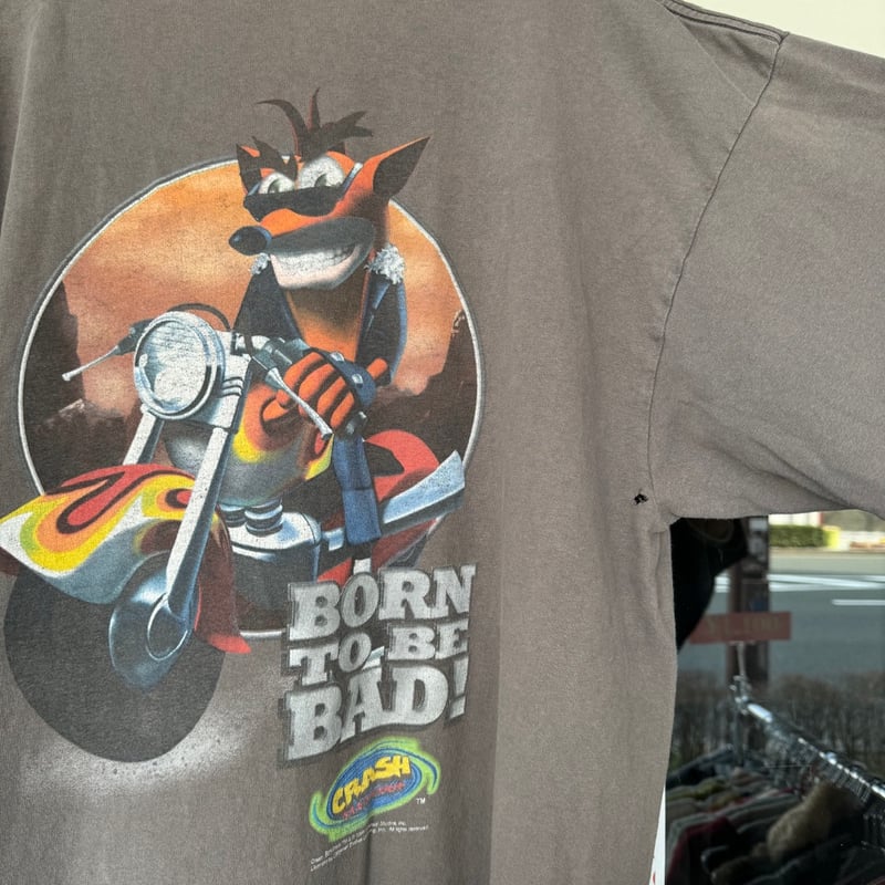 90's CRASH BANDICOOT Tシャツ XL | CUSTOM FEVER
