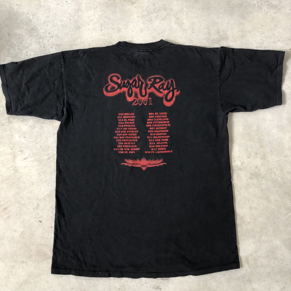 SUGAR RAY シュガーレイ Tシャツ Ｍサイズ 90s Sugar Ray バンド Tシャツ シュガーレイ ビンテージ - メルカリ