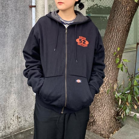 Dickies刺繍フルジップパーカー