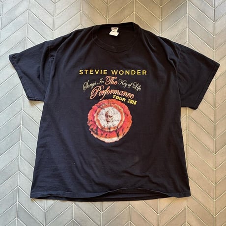 スティーヴィー・ワンダー2015年ツアーTシャツ