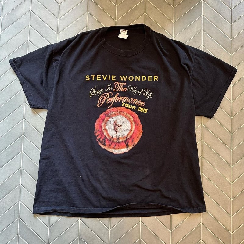 スティーヴィー・ワンダー2015年ツアーTシャツ | CUSTOM FEVER