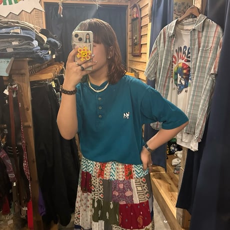 BIG DOGS ヘンリーネックTシャツ