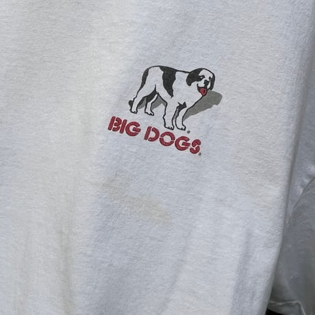 BIG DOGS ハリーポッターパロディプリントTシャツ