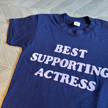 80s USA製 女優賞Tシャツ